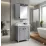 Dulap-oglindă baie Mashtab Palma 60x72 Gri mat (12176)