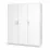 Dulap Mashtab Flexo M5 12246/S12256/D12257/S12256, 150x53x220 cm, Alb