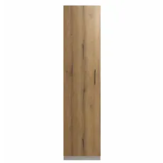 Dulap penal Mashtab Flexo M1 12242/S12264, 50x53x220 cm, Alb/Stejar Evoke