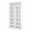 Шкаф Mashtab Flexo M4 12245/S12264/D12265, 100x53x220 см, Белый/Дуб Евок