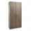 Шкаф Mashtab Flexo M4 12245/S12266/D12267, 100x53x220 см, Белый/Rockfort