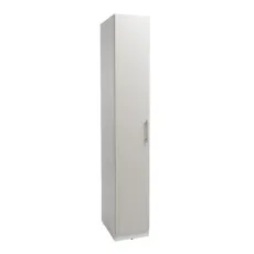 Dulap penal Mashtab Flexo M1 12242/S12262, 50x53x220 cm, Alb/Cashmere