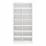 Шкаф Mashtab Flexo M4 12245/S12262/D12263, 100x53x220 см, Белый/Кашемир