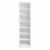 Dulap penal Mashtab Flexo M1 12242/S12268, 50x53x220 cm, Alb/Gri