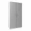 Шкаф Mashtab Flexo M2 12243/S12268/D12269, 100x53x220 см, Белый/Серый