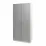 Шкаф Mashtab Flexo M4 12245/S12268/D12269, 100x53x220 см, Белый/серый