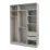 Dulap Mashtab Flexo M5 12251/S12262/D12263/S12262, 150x53x220 cm, Casmir