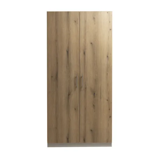 Dulap Mashtab Flexo M4 12250/S12264/D12265, 100x53x220 cm, Casmir/Stejar Evoke