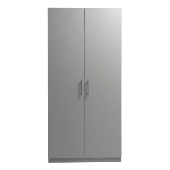 Шкаф Mashtab Flexo M2 12248/S12268/D12269, 100x53x220 см, Кашемир/Серый