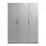 Шкаф Mashtab Flexo M5 12251/S12268/D12269/S12268, 150x53x220 см, Кашемир/Серый