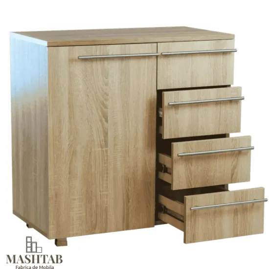 Комод Mashtab Vigo, 80x43x80 см, Сонома