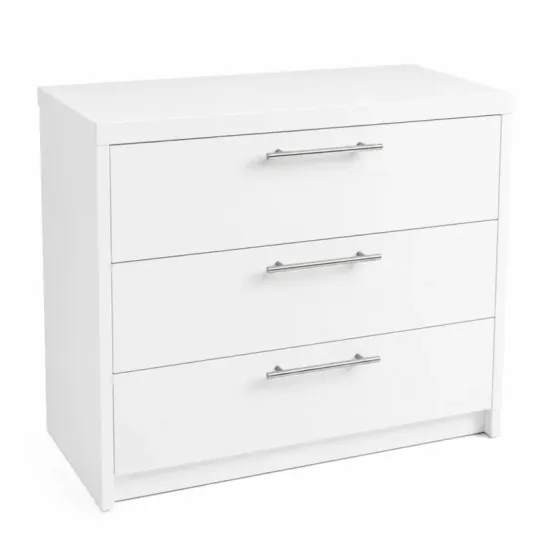 Комод Mashtab Valencia Dubla, 80x38x70 см, Белый