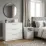 Комод Mashtab Valencia Dubla, 80x38x70 см, Белый