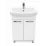Dulap pentru lavoar Mashtab Delfin (CL) 55 cm, pardoseală cu 2 usi, Alb (22272)
