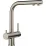 Baterie bucătărie Blanco Fontas II, Satin Platinum (527714)