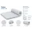 Topper Topper House MemoErgoFlex Silver Line, 100x190x8 cm