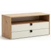 Comodă TV Ambianta Oscar, 120x44.2x55,7 см, Artisan/Cashmere