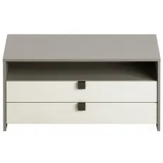 Тумба под ТВ Ambianta Oscar, 120x44.2x55,7 см, Серый/Айвори