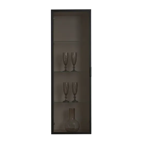 Dulap suspendat cu sticlă Ambianta Oscar, 40x34x125 cm, Artisan