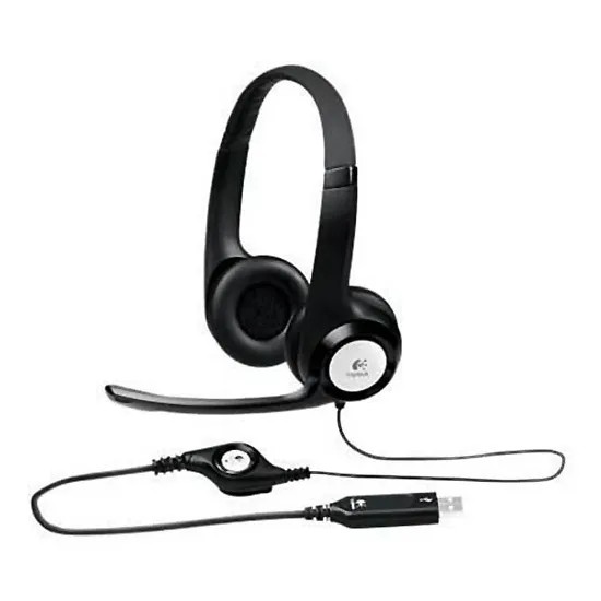 Căşti Logitech H390, Negru
