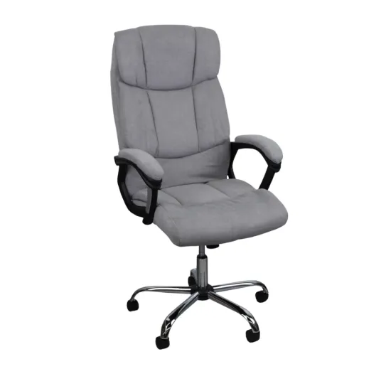 Кресло офисное Decoprim BX-3165, Светло-серый