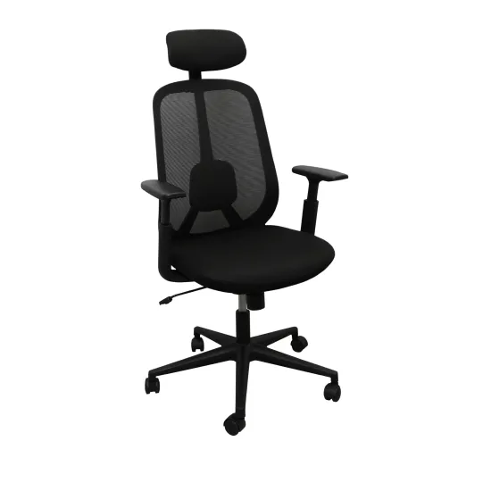 Fotoliu de birou Decoprim Polaris W-268C, Black (LF688-8/LF776-01)