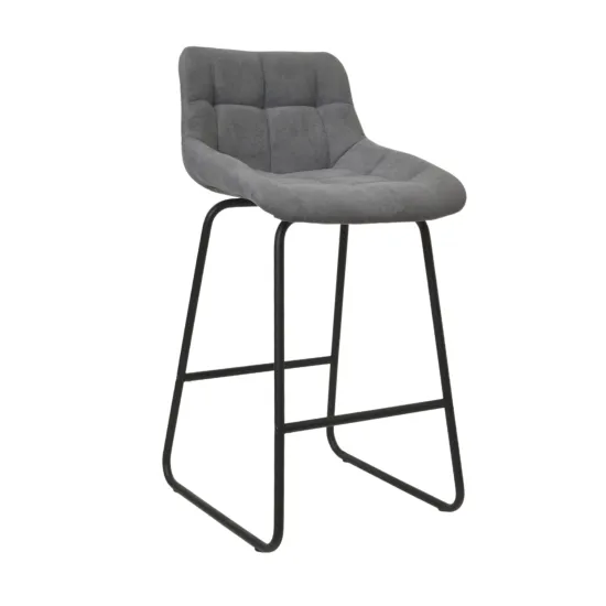 Scaun Decoprim Nicole Cfs Hoker LB, Middle Grey Soro-93/Black Legs