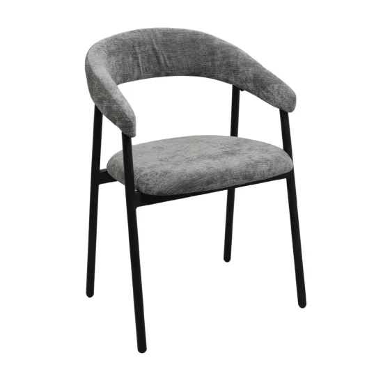 Scaun Decoprim Leto, CY-115 Grey (DAVIS-VIBE-95)/Black legs