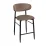 Scaun Decoprim Meridian Bar, Brown (HLR 49)/Black legs