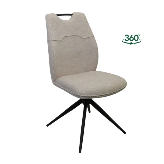 Стул Decoprim Tedy с поворотным механизмом, Beige (LEO 23)