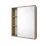 Set de mobila de baie Mashtab Marbela 60/65/40 105, cu sertar, Capucino (11856/11869/11863)