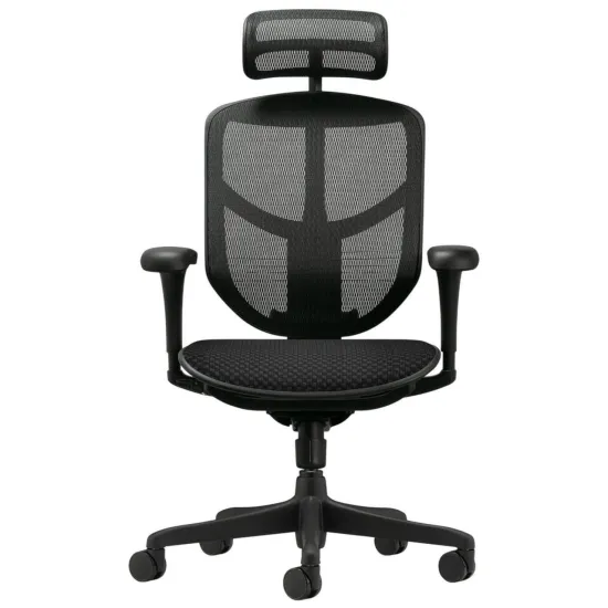 Fotoliu de birou Comfort Seating Enjoy Buget 2, Black (T-168-B1_AS9080-1 EJB2B-AB-HBM-F-3D_NY)