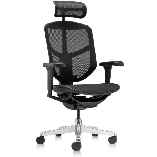 Fotoliu de birou Comfort Seating Enjoy Ultra, Black (T-168-B1 EJU-B-HAM-4D_AL)