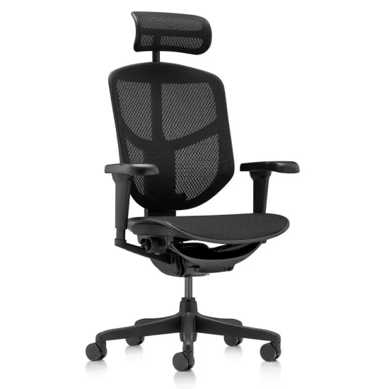 Fotoliu de birou Comfort Seating Enjoy Ultra, Black (T-168-B1 EJU-B-HAM-4D_NY)