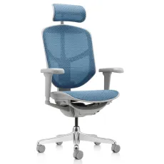 Fotoliu de birou Comfort Seating Enjoy Ultra, Blue (T-168-B4 EJU-G-HAM-4D_AL)