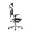 Fotoliu de birou Comfort Seating Ergohuman Elite 2, Black (Black Fabric-AS9080-1 EHE2-AB-HAM-5D-L)