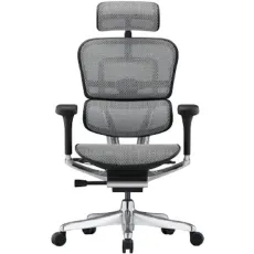 Fotoliu de birou Comfort Seating Ergohuman Elite 2, Gri/Negru (T-168-B2 EHE2-AB-HAM-5D-L)