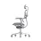 Fotoliu de birou Comfort Seating Ergohuman Elite 2, Albastru (T-168-B4 EHE2-AG-HAM-5D-L)