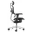 Fotoliu de birou Comfort Seating Ergohuman Ultra, Black (T-168-B1 EHU-AB-HAM-4D)