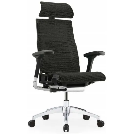 Fotoliu de birou Comfort Seating Pofit 2, Black (T-168-B1 PF2-AB-HAM-5D-L)