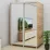 Dulap-cupeu Bafimob DZ-100, 100x220x60 cm, Stejar Auriu