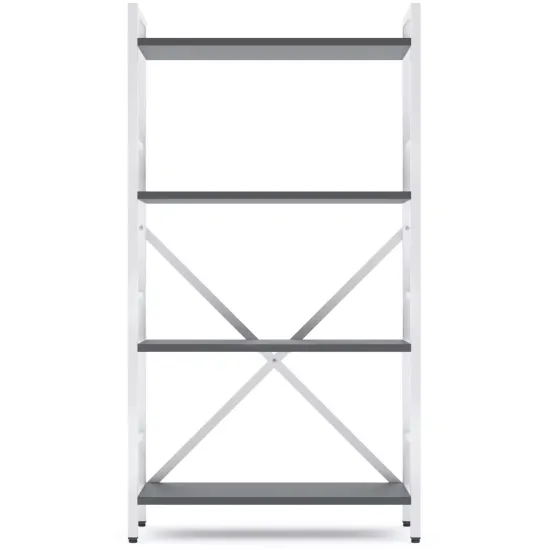 Raft Nex Home Loft, 60x24x110 cm Alb/ Antracit