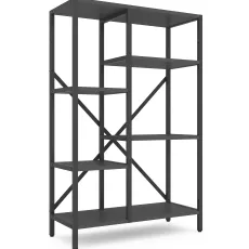 Raft Nex Home Loft Cascade, 70x30x109 cm Antracit