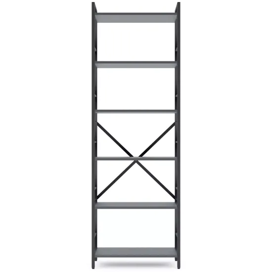 Raft Nex Home Loft, 60x24x180 cm Antracit
