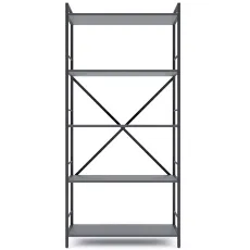 Raft Nex Home Loft, 80x35x170 cm Antracit