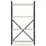 Raft Nex Home Loft, 60x24x110 cm Antracit / Stejar Artisan