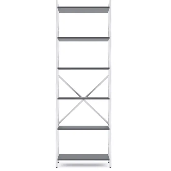 Raft Nex Home Loft, 60x24x180 cm White / Anthracite