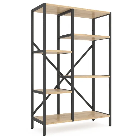 Стеллаж Nex Home Loft Cascade, 70x30x109 см, Антрацит / Дуб Артизан