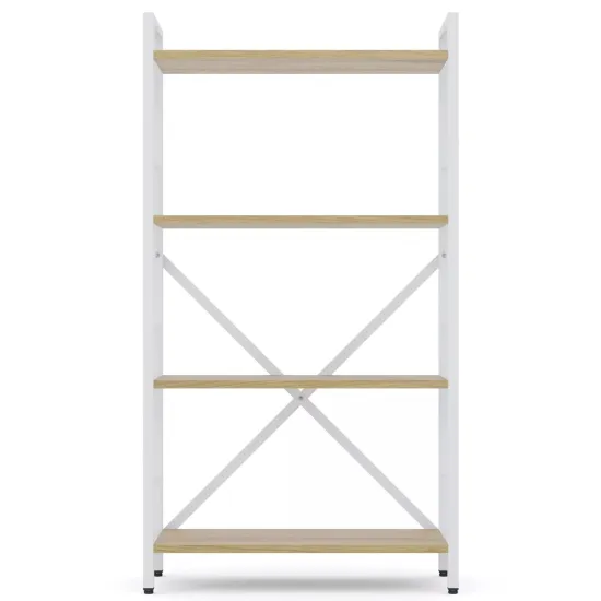Raft Nex Home Loft NX-00000171, 60x24x110 cm Alb / Stejar Artisan