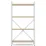 Raft Nex Home Loft NX-00000171, 60x24x110 cm Alb / Stejar Artisan